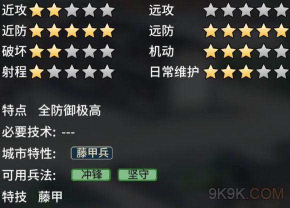 三国志汉末霸业藤甲兵使用攻略