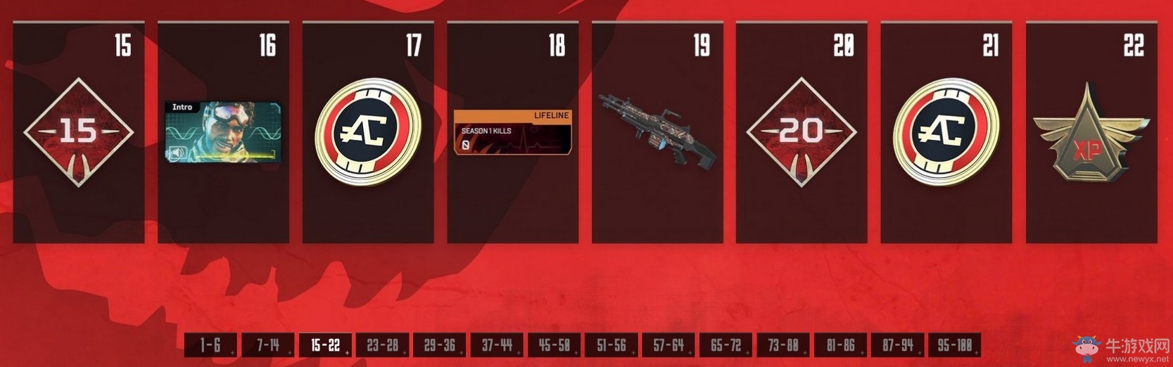 《Apex英雄》通行证各等级解锁奖励介绍