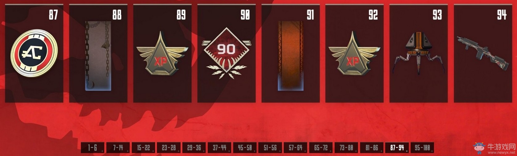 《Apex英雄》通行证各等级解锁奖励介绍