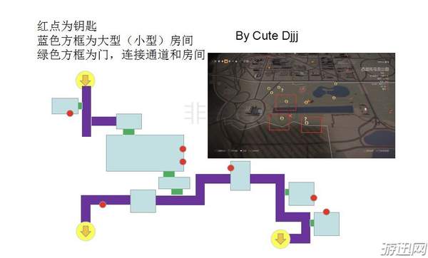 全境封锁2下水道地图全解 各钥匙位置分布一览