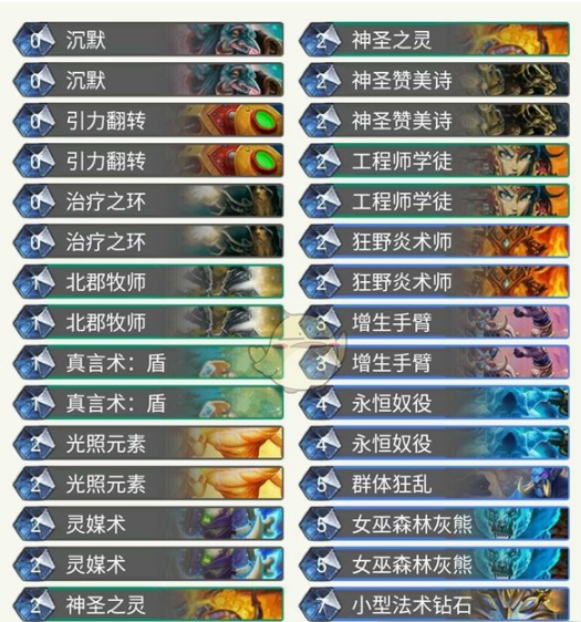 炉石传说拉斯平民卡组推荐 蓝白卡组推荐