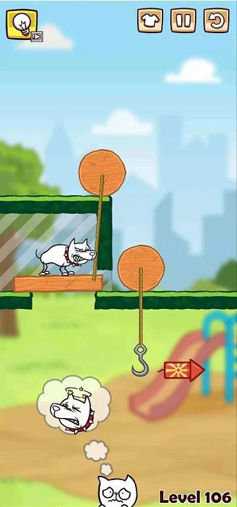 savecat拯救小猫第106110关过关操作分享