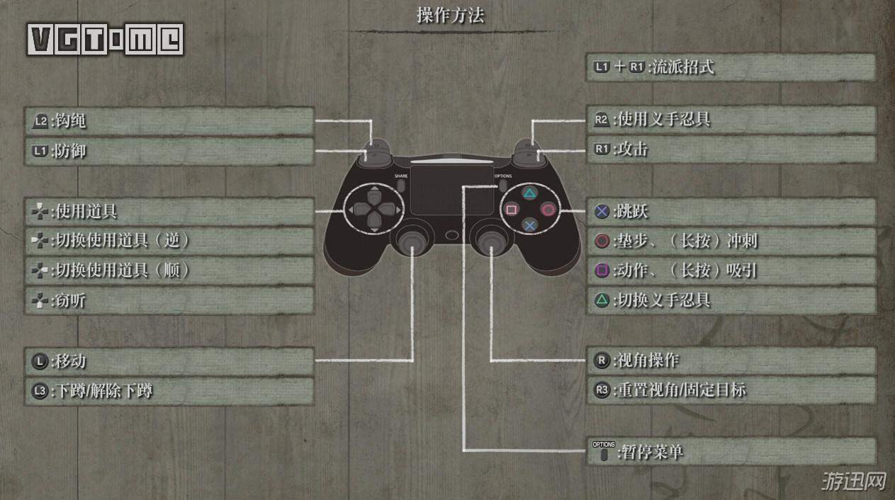 只狼全按键操作及存档点介绍