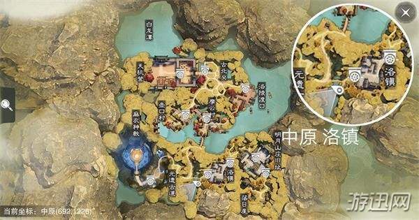 2019楚留香手游3月22日坐观万象打坐点位置分享