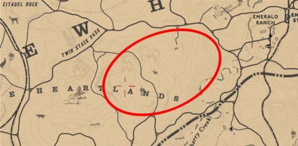 荒野大镖客2游戏中所有马位置介绍