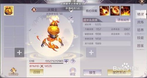 完美世界手游火骑士怎么加点