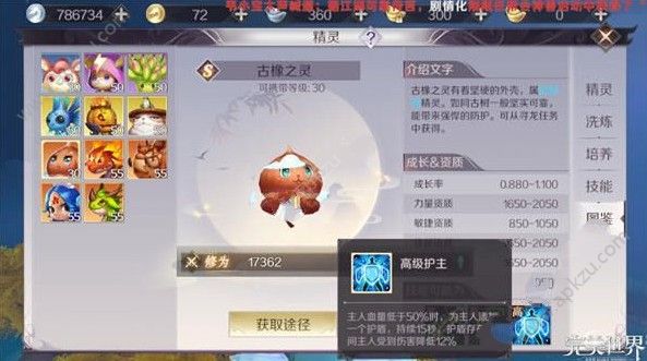 完美世界手游辅助型精灵怎么加点 