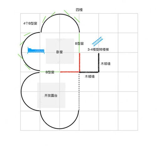 明日之后爱心建筑设计蓝图