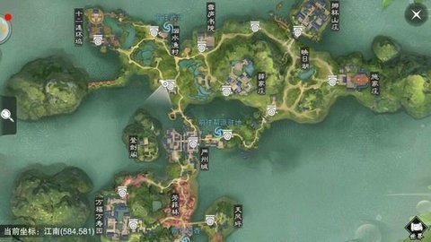 楚留香7.8坐观万象打坐位置一览