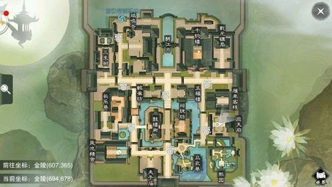 楚留香7.8坐观万象打坐位置一览