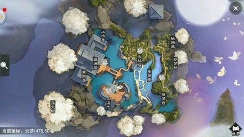 楚留香7.8坐观万象打坐位置一览