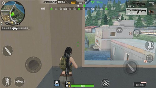 CF手游兵工厂北侧桥头怎么打