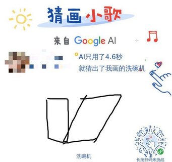 谷歌猜画小歌洗碗机灌木丛吊灯怎么画?