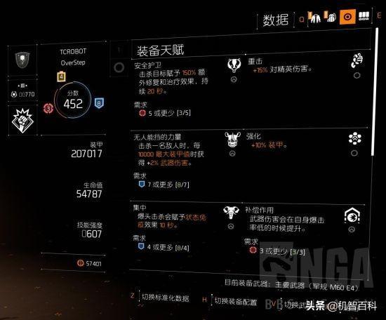 全境封锁2肉装轻机枪流配装攻略
