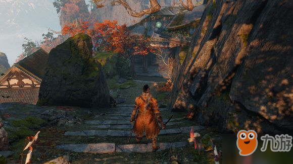 只狼仙峰寺大殿怎么走（图文）_蜈蚣和尚苇名城天守阁前置任务