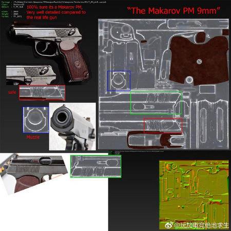 绝地求生Makarov是什么枪 9mm新手枪