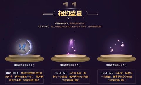 QQ飞车手游8.5有什么活动 15大盛夏活动图片一览
