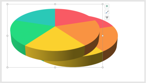 软件教程 ppt制作出立体饼图具体操作方法最后,全选三个三维饼图,执行