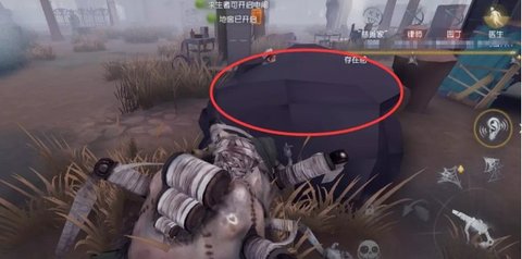第五人格最特殊的一个BUG地点 卡进去之后正义惩戒都没用