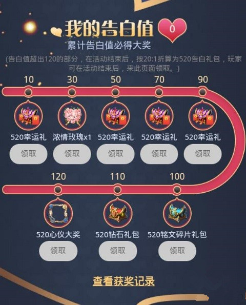 王者荣耀520告白值怎么获得