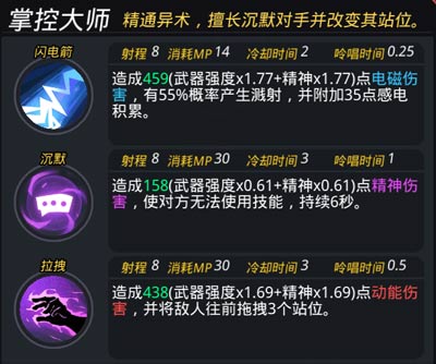 跨越星弧赛诺斯技能转职一览