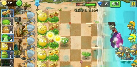 植物大战僵尸2巨浪沙滩第21关怎么过