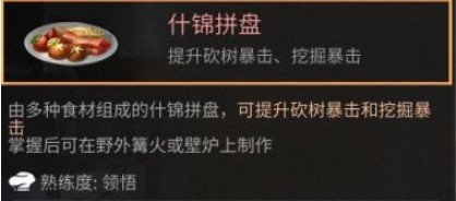 明日之后什锦拼盘制作材料及方法详细介绍