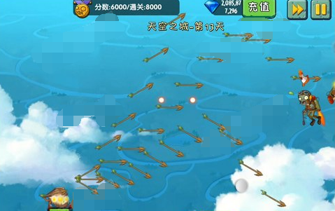 植物大战僵尸2天空之城第10关怎么过