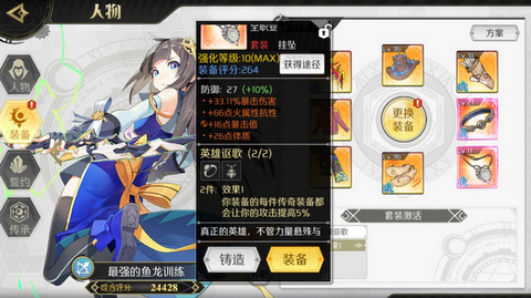 ⁄