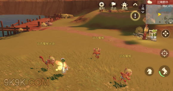 梦幻西游3D江南野外封妖坐标