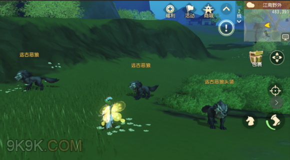 梦幻西游3D江南野外封妖坐标