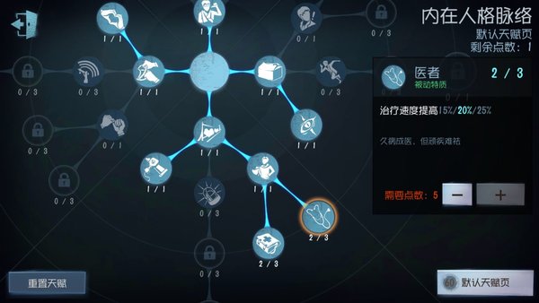 第五人格护士救人天赋人格推荐