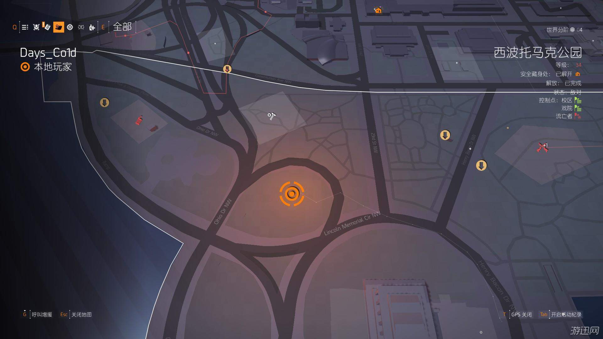 图中人物所站位置     在上图位置多转几圈