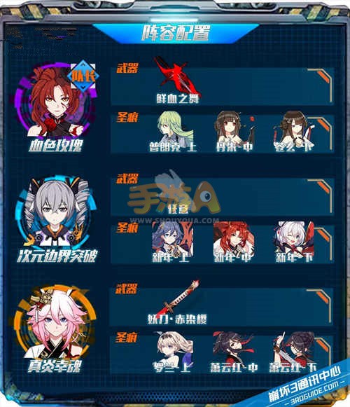 血次炎暴力通关崩坏3无限33新阵容火神队玩法解析