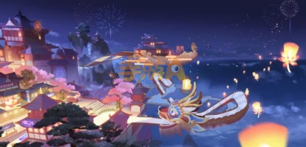 QQ飞车手游龙腾灯海怎么跑