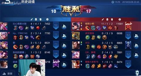 王者荣耀孤影娜可露露带飞大表哥