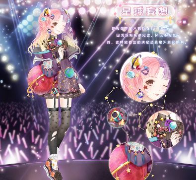 奇迹暖暖星球妄想套装获得攻略
