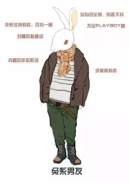 兔系男友是什么梗_兔系男友是什么意思