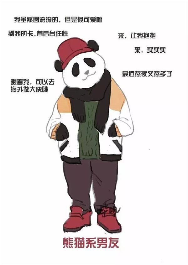 熊猫系男友是什么梗_熊猫系男友是什么意思