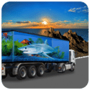 海洋动物运输卡车