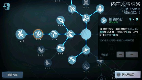 第五人格公测新手用什么天赋好