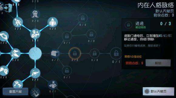 第五人格公测新手用什么天赋好